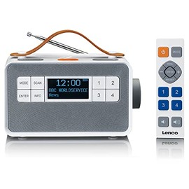 Lenco PDR-065WH radio Portable Digital White