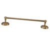 All Copper Bathroom Towel Bar European Style Wall Mounted Towel
