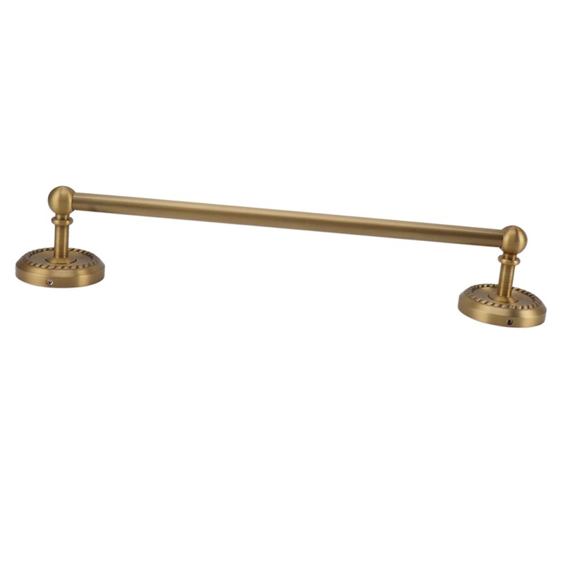 All Copper Bathroom Towel Bar European Style Wall Mounted Towel