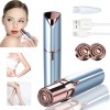 Eléctrica Depiladora Facial Usb Portátil Mujer,con 2 Cabezal