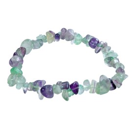 Fluorite Chip Bracelet