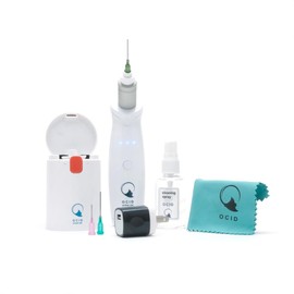 OCID Hearing Aid Cleaning Kit – All-in-One Vacuum Cleaner for Hearing Aids, Earbuds, in-Ear Monitors, Cameras, Phones, and Keyboards. 20-in-1 Brush Set, Cleaning Spray & Fiber Cloth Included