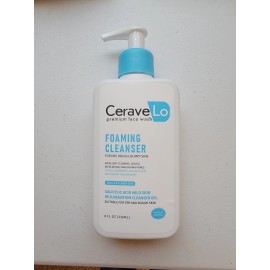 Cerave Lo Premium Foaming Facial Cleanser for Dry, Rough, Bumpy Skin, **NEW!!**