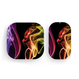 MightySkins Skin Compatible with Eero Home WiFi System + 1 Beacon - Bright Smoke | Protective, Durable, and Unique Vinyl Decal wrap Cover | Easy to Apply, Remove, and Change Styles | Made in The USA