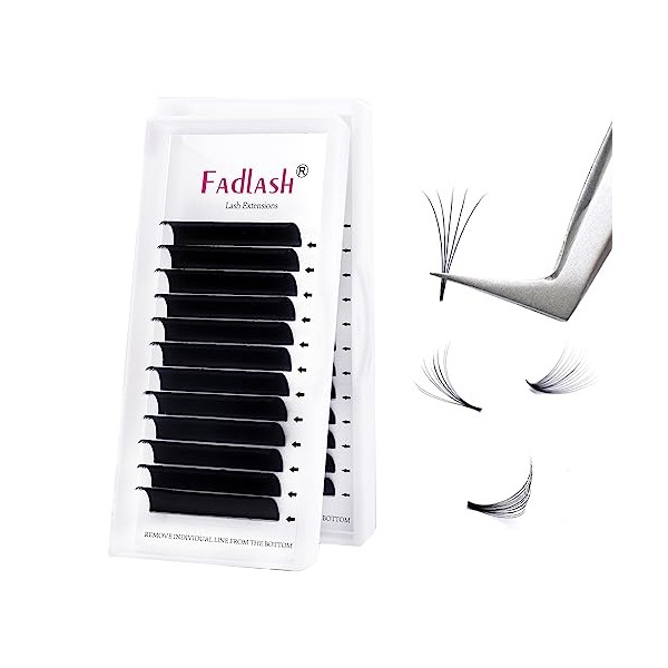 Easy Fan Lashes Selbstf√§chernde Wimpern Volumen Wimpern f√ºr Volumentechnik Curl