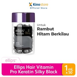 Generic Ellips Hair Vitamin with Pro-Keratin Complex Jar(50 Capsules), Hair Beauty Oil, Silky Black (Pack of 1)