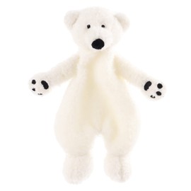 Apricot Lamb - Schlaf-gut Polar Bear Cuddly Blanket Plush Comfort Cuddly Toy for Babies - Soft & Washable - 25 cm