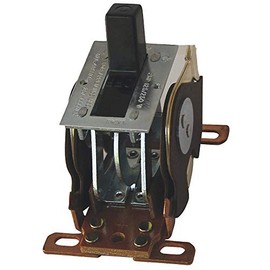 Toggle Switch,DPST,40A @ 600V,Screw