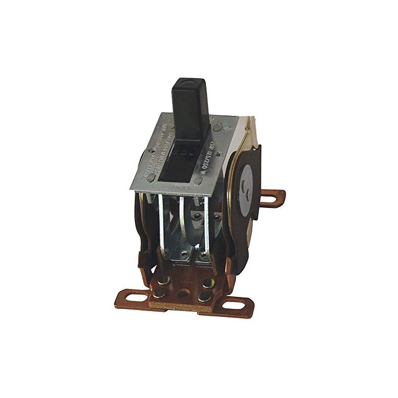 Toggle Switch,DPST,40A @ 600V,Screw