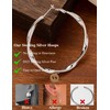 BMMYE Sterling Silver Hoops Earrings for Women 30mm
