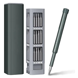 SahncaiTechTrade 45 in 1 Precision Screwdriver Set, Multifunction Small Magnetic Screwdriver Set with case, Security Screwdriver Bit Sets Tool Kit for Laptop Computer, Eyeglass, Watch, etc.