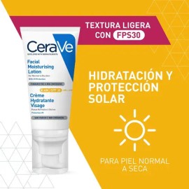 Loción Hidratante Rostro Fps30 Día Piel Normal Seca 52ml Cerave