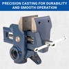 Yost Tools MAV-3.5 Multi-Angle Vise, Blue, 3.5"