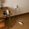 oviitech 3 Prong Twin Extension Cord,6 Feet on Each Side