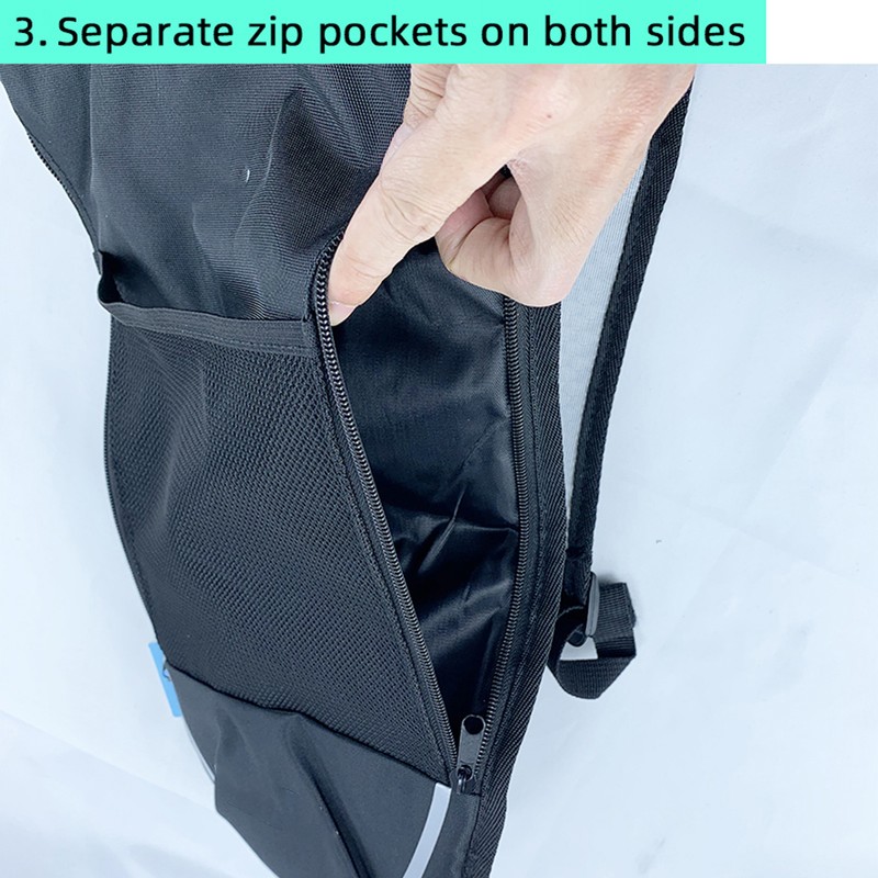Hydration Pack Lightweight Breathable Multifunctional Water Backpack with 2L Water