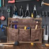 Tool Bag, Heavy Duty 16oz Waxed Canvas Water-Resistant Tool Pouches,