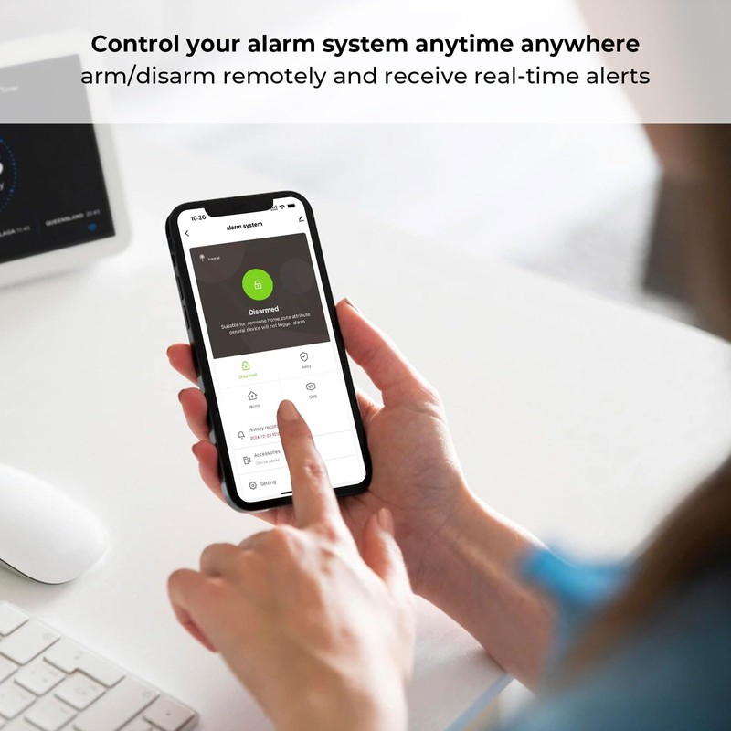 XNY 4G Wireless Home Alarm System, Wireless Alarm System Home