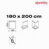 Spirella Anti-Mould Goldfish Shower Curtain, Anti-Bacterial, Washable, Waterproof, Vinyl, 180