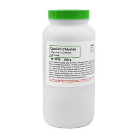 ALDON Innovating Science Anhydrous Calcium Chloride, 500g, 4-20 Mesh - Laboratory-Grade - Calcium Chloride Powder - The Curated Chemical Collection