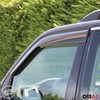 OMAC Window Visor Vent Rain Guard Deflector for RAM ProMaster