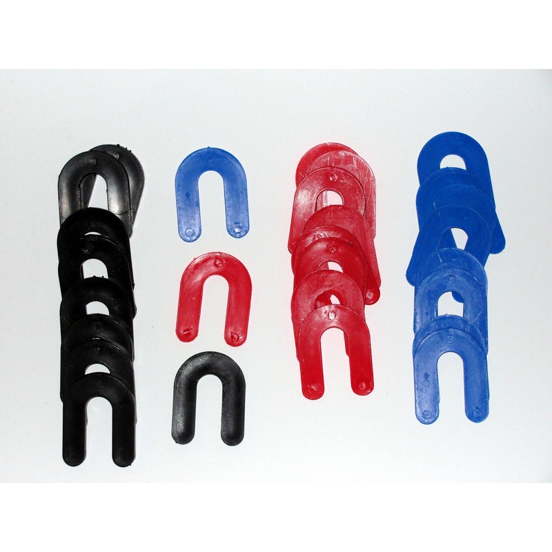 Automobile Lift Leveling Shim Kit With 3 Sizes Of Plastic