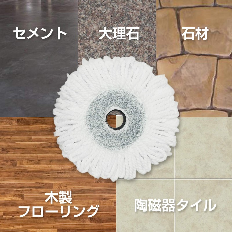 Eyliden Mop Spare Mop Cloth Replacement Cloth Floor Mop Microfiber