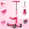 2-in-1 Kick Scooter for Kids Ages 3-12, 5 Adjustable Height