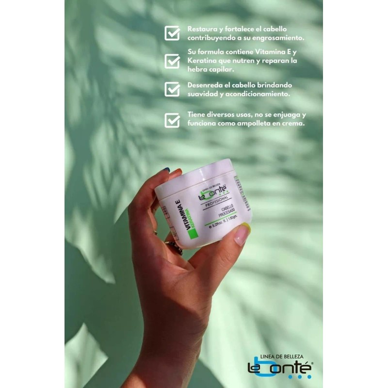 Labonté 5 Unidades De Vitamina E Keratina 150g La Bonté