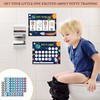 Outer Space Potty Training Sticker Chart, 20 Potty Charts with