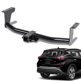 TLAPS 7422449231273 Compatible with 2015-2024 Murano Class 3 III Black 2" Receiver Trailer Hitch