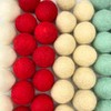 Wildflower by hu hands Christmas Cheer 100% Wool Felt Balls