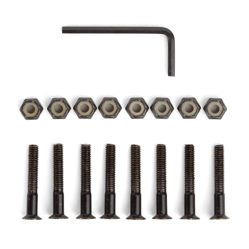 Skateboard Hardware Screws Mounting Set 1.25 Inch Longboard Hardware Set