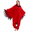 vavalad Cardinal Costume, Adult Animal Onesie with Wings, Funny Costumes