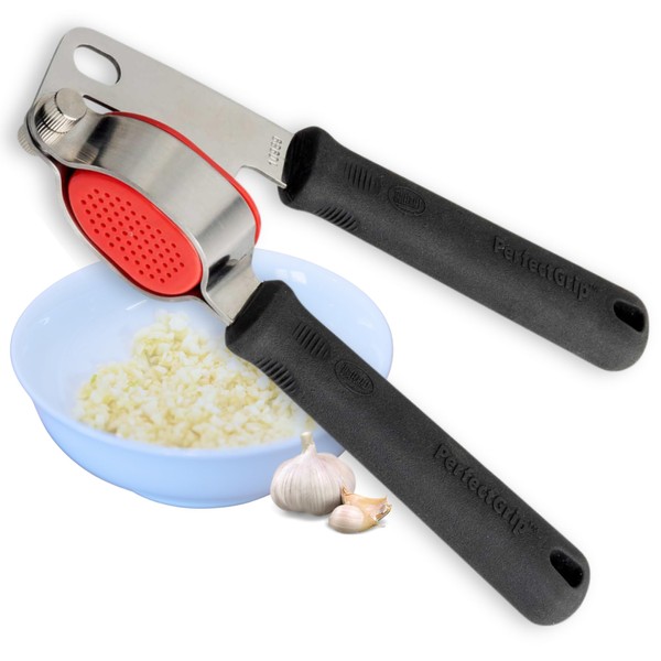 TableCraft Products 10989 Garlic Press, One Size, Silver