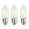 OPALRAY C35 6W(60W Incandescent Equivalent) LED Candelabra Bulb, LED Filament