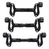 3pcs Twin Pushchair Connectors,Baby Stroller Detachable Connectors,Adjustable Lightweight Pram Adapter