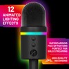 STEALTH Light-Up LED USB Streaming Microphone with Noice Cancelling Function