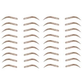 Yesallwas 2 Sheets Eyebrow Tattoo Brown tattoo brow Stick on Eyebrows for Men Women False Eyebrows Transfer Stickers 4D Hair -like Eyebrow Makeup