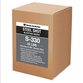 Steel Shot S-330 - Blasting Media - Medium Shot Size (10lb)