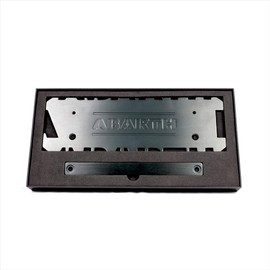 Eve Design Abarth 500 695 595 License Plate Position Correction Kit Vertical Riser VRA1 Avalt License Plate Angle Adjustment License Plate Stay Abarth License Plate