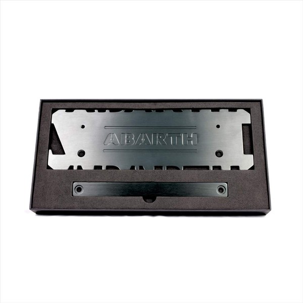 Eve Design Abarth 500 695 595 License Plate Position Correction