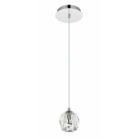 Chandelierliquidators Crystal Pendant 1 Light Fixture Modern Kitchen Island Living Room or Dining Room