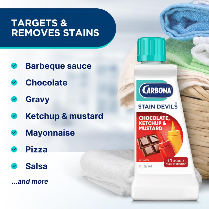 Stain Devils #2 Stain Remover, Ketchup, Mustard & Chocolate, 1.7-oz.