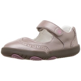 Hush Puppies Baby-Girl's Bella Sneaker, Rose Gold, 4.5 Wide US Toddler