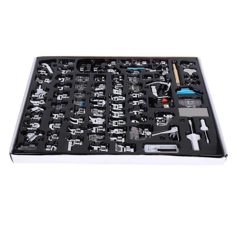 82Pcs Sewing Machine Presser Foot Set MultiFunction Specifications Accessories for