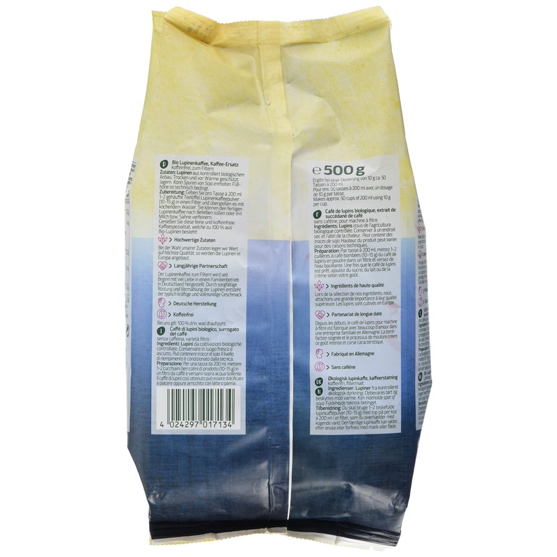 Naturata Bio Lupinenkaffee (Filter), 500g