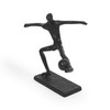 DreamsEden Cast Iron Soccer Player Statue, Abstract Men Playing Soccer