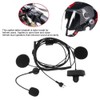 VBESTLIFE Motorcycle Helmet Walkie Talkie Headphones Bluetooth Headset with Microphone