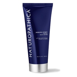 Naturopathica- Loción corporal cremosa con miel de Manuka, humectante corporal rico y de rápida absorción, loción corporal para piel seca,