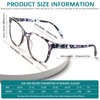 VIDEBLA 4 Pack Progressive Multifocus Reading Glasses for Women Men